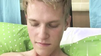Carson's Singing Debut Solo Twink Jerk Off Session