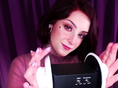 Mewlies ASMR - No talking Oil Ear Massage &amp; Tongue