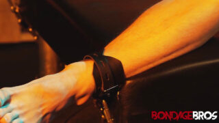 Grant Ducati dominates Devin Franco in steamy gay BDSM jerk-off scene