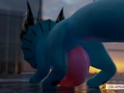 SMALL BLUE FISH-DOGGO HAS GIANT CUMSHOTS [GROWTH] [FURRY] [CUMSHOT]