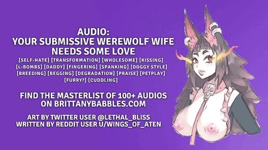 Audio: Your Submissive Werewolf Wife Needs Some Love