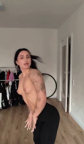 Female Onlyfans Model in Studio