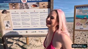 Blonde Hot 20 Year Old Gets Fucked Hard by the German Bitch Hunter