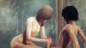Yaoi Femboy - Two Sexy Sissy Boys Sex in Spa Part 2