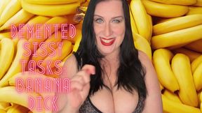 Demented Sissy Tasks: Banana Dick 1080p