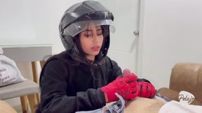 A Delivery Girl Goes to the Wrong Address and Ends up Getting Fucked by the Wrong Customer