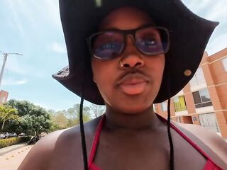Stepdaddy I Nearly Fell On My Nice-looking Face For That Dick Crowing Golden Shower Large Schlong Exposing My Pierced Hawt Ebony Nipp Bazookas - Mastermeat1