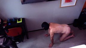 Blowjob and anal with my strapon