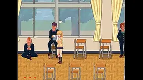 College lady having sex with men in Bt life new hentai game