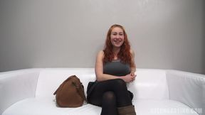 Czech Redhead Amateur At Casting