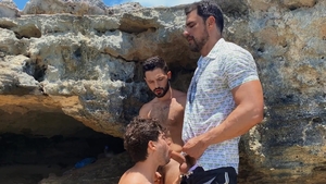 Reality Dudes: Hot Adonises Share Their Cocks on the Beach