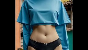 AI Lingerie Lookbook  Brazilian Favelas