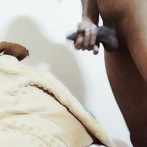 Young Indian boy hard big black cock sex with teddy