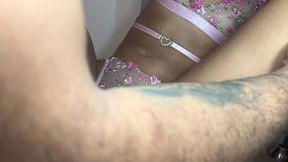 comi a casada por todo canto do banheiro