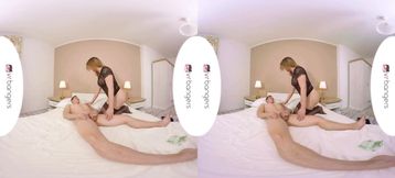 Bianka Nascimento VR poundage ruined by fake tits POV