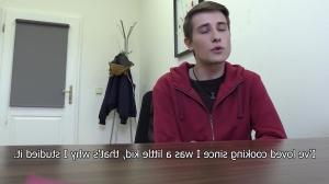 lad with lean body and innocence in the eyes