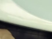 You either cum in the sink or sink in the cum - T shoots his load
