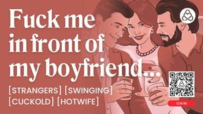 ASMR Audio Porn: First Time Hotwife Threesome at a Swingers Club with Cuckold Boyfriend � Erotic Audio Story