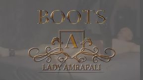 BOOTS  Total lenghts 1:45 minutes  Dr. Martens Bdsm Slave  Lady Amrapali Herrin Mistress Domina