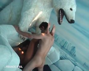 A Brunette with a Pierced Pubic Hair Gets Blown up with Delight