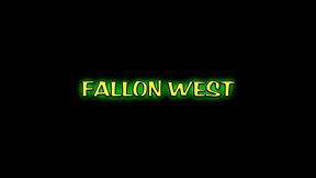 fallon west deep throats mike hunt after erotic massage