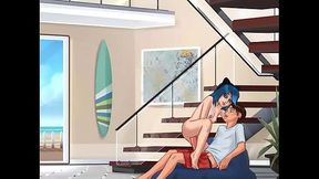 [Summertime Saga - Fan Art] The Beach House Story