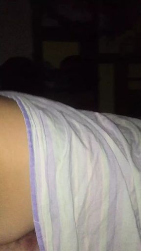 Now my dirty neighbor stayed at home and as soon as my wife went to work she went to bed so that I could fuck her pussy