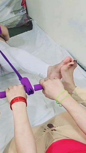 Memorable moment from &quot;BIG BOOBS BBW AUNTIES DOING HOT EXERCISE FOR FITNESS&quot;