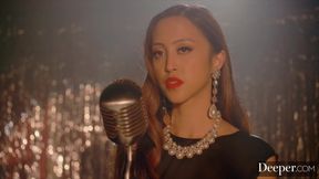 Deeper. Sultry Singer Alexia Anders Can't Resist Anton's BBC