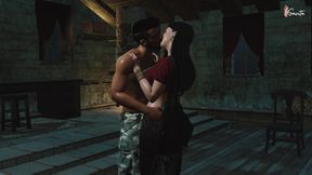 Lonely Widow MILF Can't Take It Anymore &amp; Sex with Her Brother-In-Law