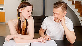 Julia A in Hard Sex After Doing Homework - FuckStudies