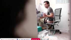 ”Asian dorm babe Kimmy Kimm Prefers Older Experienced Prick From Friend's Dad”