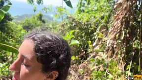 Picked up a Girl in Jungle and Invited Her to Fuck at Hotel