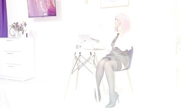 Горячая секретарша хочет секса с боссом