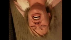 Filthy squirter ex talks dirty as she'_s licked out then fucked