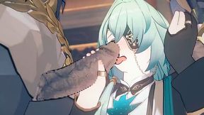 Mob x Anaxa - Honkai Starlet Ride Yaoi