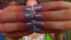 Silver Glitter Mesmer NAILS