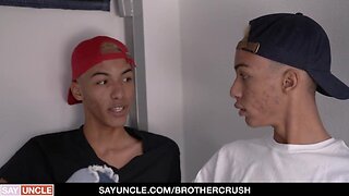 Brothercrush  finally gets a chance to ram my hot step brother