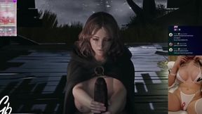 Interactive Fun: Chat Controls My Vibe While I Watch Melina in Action!