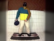 pawing off in snowboard gear