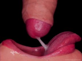 Squirted Raw Cum In Mouth Close Up Compilation Your Face Milk Bath