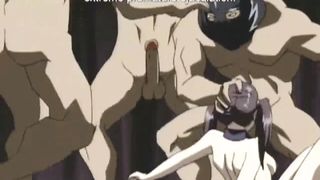 Anime bukkake whore fucked