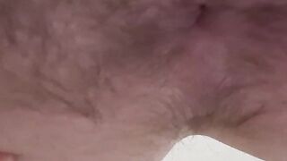 Wooly British close-up, rigorously for devotees of the queer masculine sphincter, wood and nut
