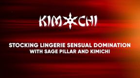 Stocking Lingerie Sensual Domination with Sage Pillar and KimChi