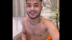 Horny Asian Boy 18+ Gets Naughtily Pleasured In Amateur Gay Handjob Scene