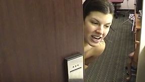 A perky brunette pleasures the small cock with skill and passion