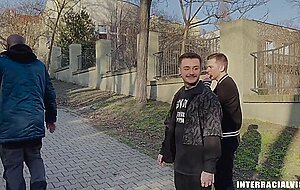 Interracialvision, jake ftm  bts first time bbc