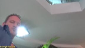 Elderly Woman Experiences First Rough Anal with Stepson's Big Cock