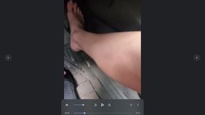 Honda black heels pedal pumping