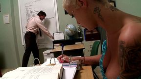 delta white and tony desergio s office tit fuck and facial